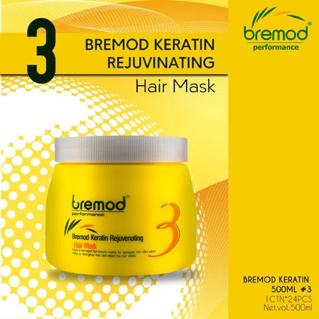 Bremod Keratin Rejuvenating Hair Mask – 500ml