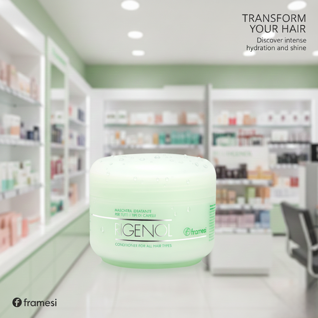 Rigenol Conditioner for All Hair Types - Hydrating &amp; Nourishing Treatment