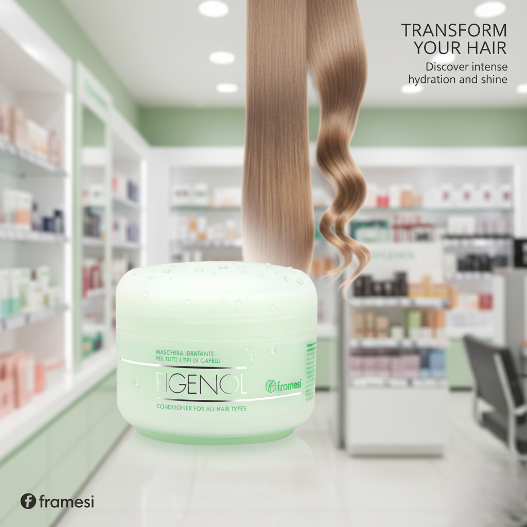 Rigenol Conditioner for All Hair Types - Hydrating &amp; Nourishing Treatment