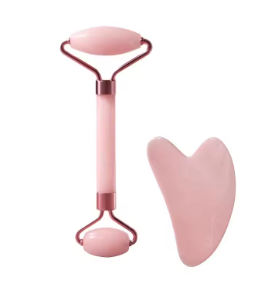 Roller & Gua Sha Set – Facial Roller & Massage Tool for Face, Eyes, Neck & Body